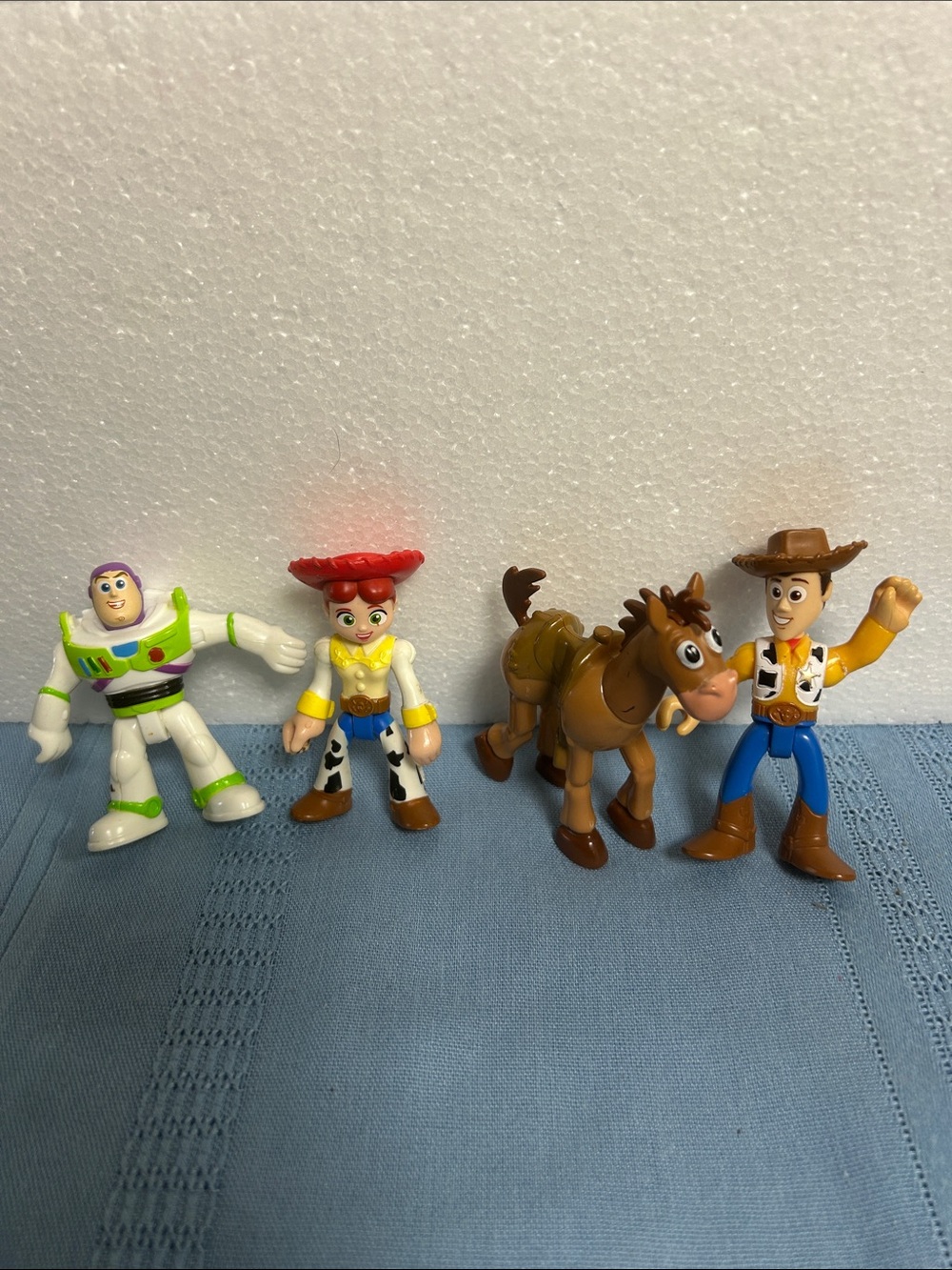 Toy Story figures with horse